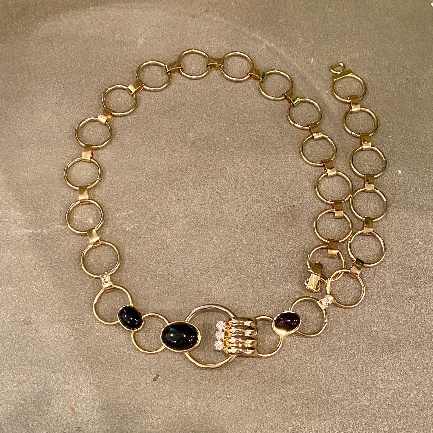 Gold Galmour Gal Chain Belt