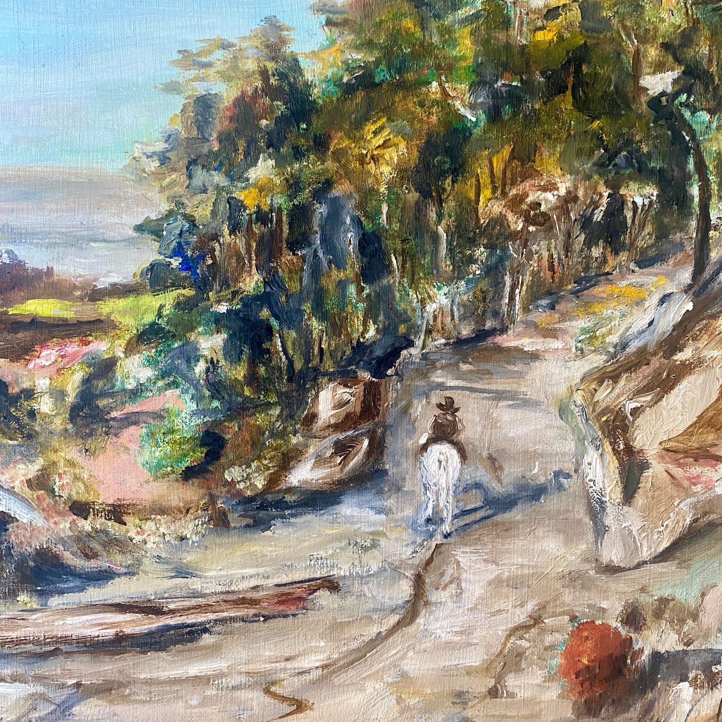 Original 'Horseback Ride' Acrylic on Canvas by Pilar