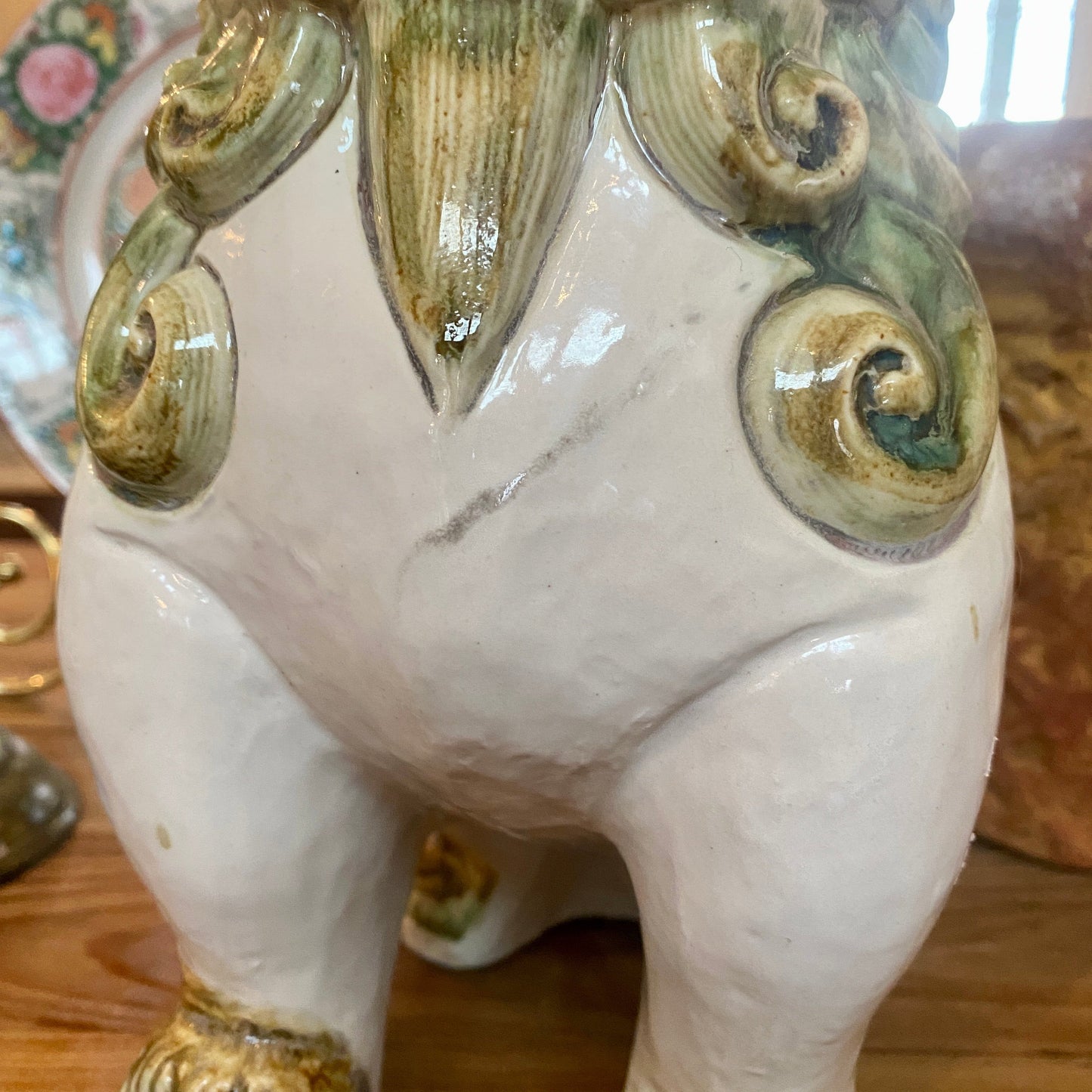 XL Stoneware Foo Dog