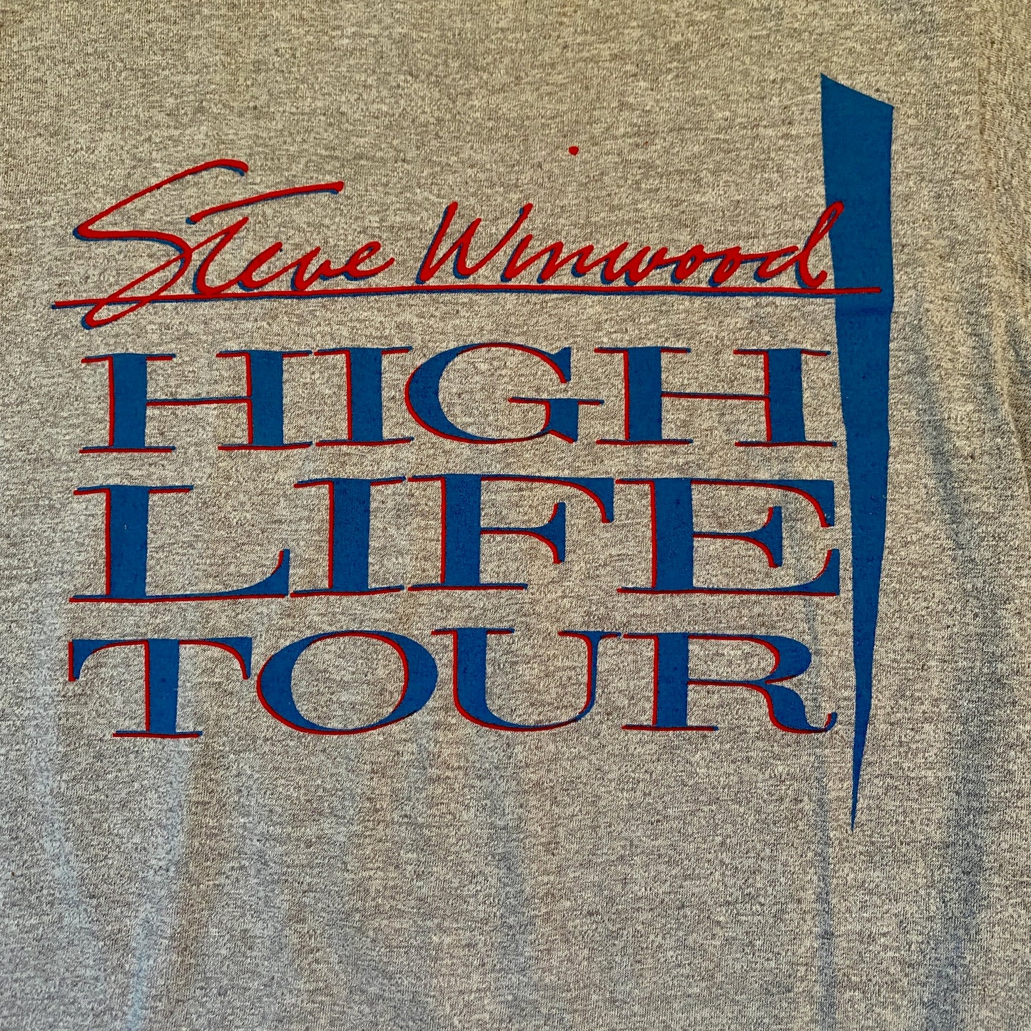 1986 Single Stitch Steve Winwood 'High Life Tour' Tee