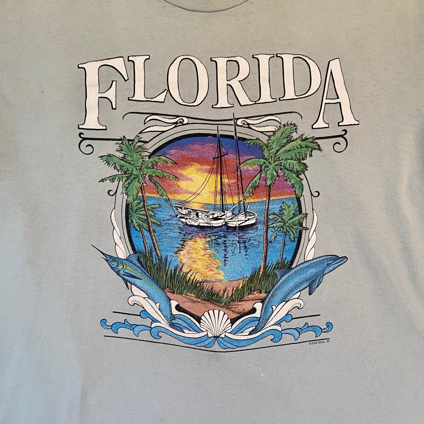 1992 Single Stitch Florida Souvenier Tee