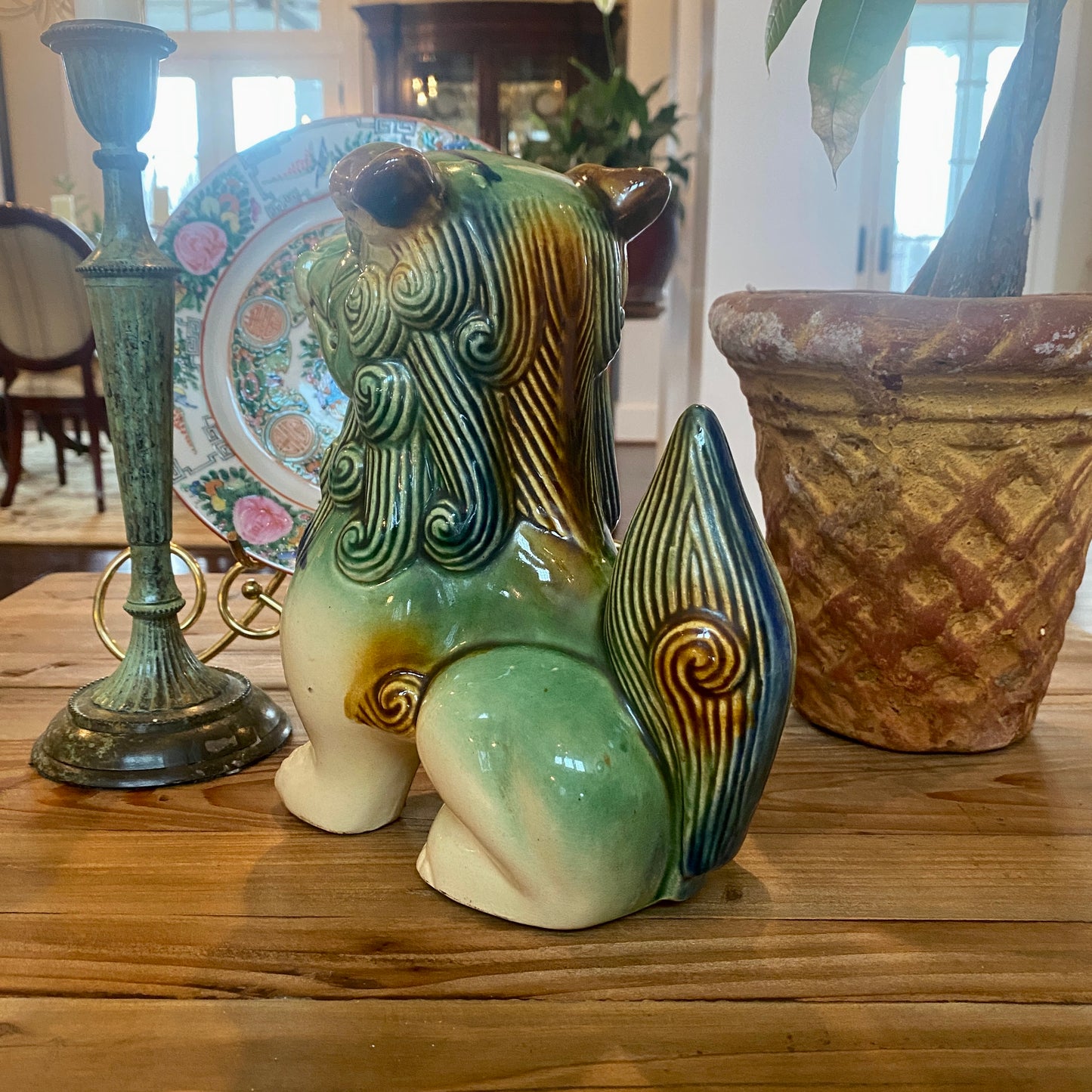 Large Stoneware Foo Dog