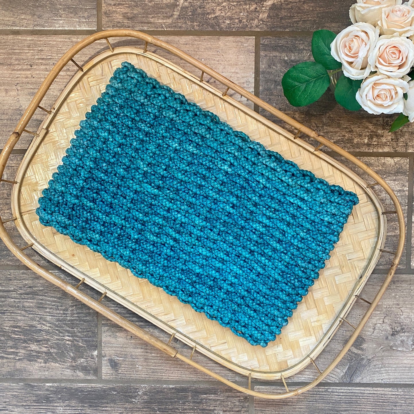 Magid Italian Hand Woven Clutch