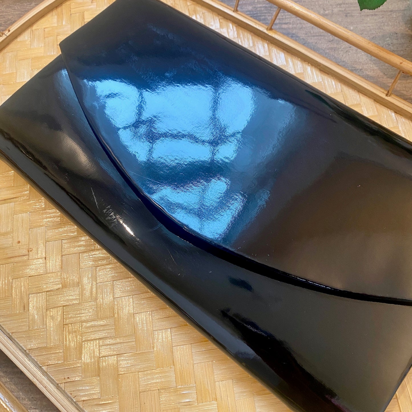 Large Patent Leather Clutch