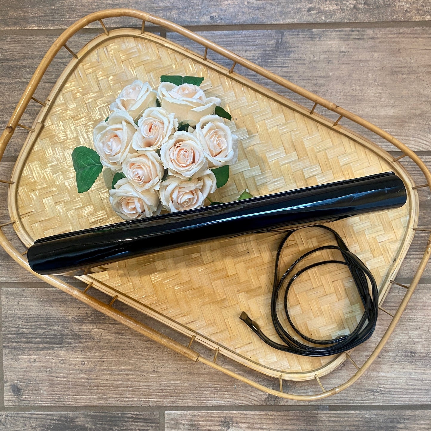 Large Patent Leather Clutch
