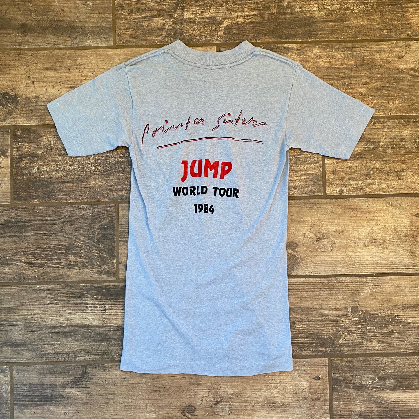 1984 Single Stitch 'Super Rare' Pointer Sisters Vintage Tee