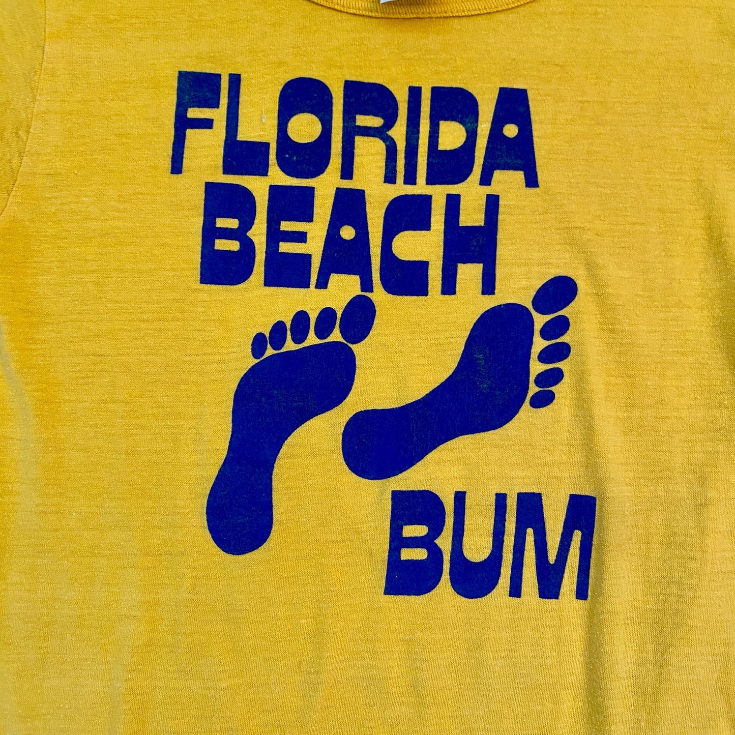 1970s Single Stitch Florida Beach Bum Tee