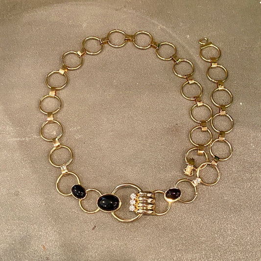 Gold Galmour Gal Chain Belt