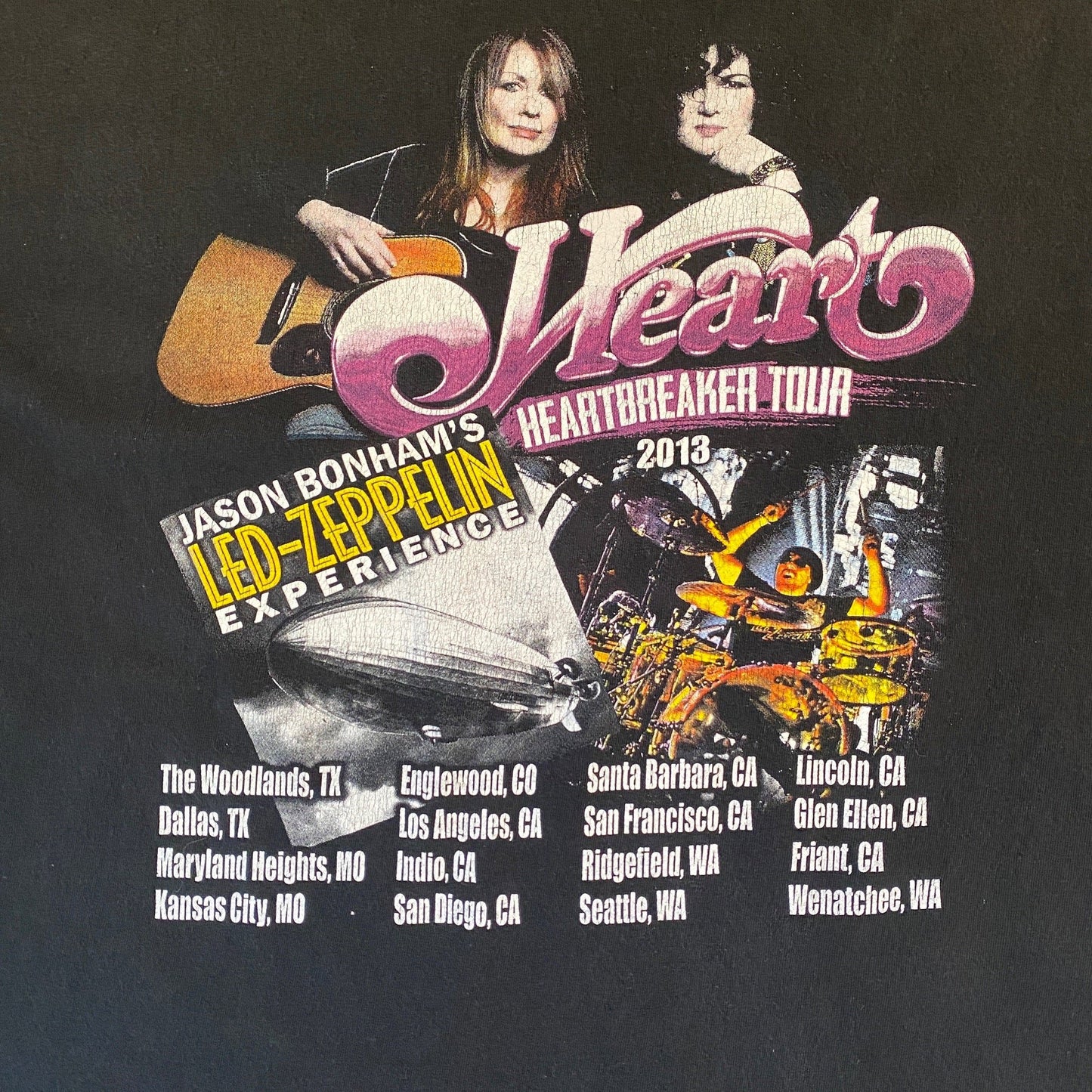 2013 'Heart' Heartbreaker Tour Tee