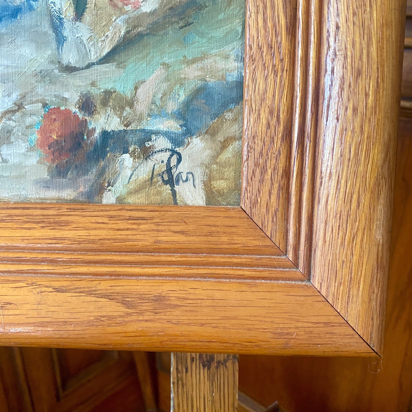 Original 'Horseback Ride' Acrylic on Canvas by Pilar