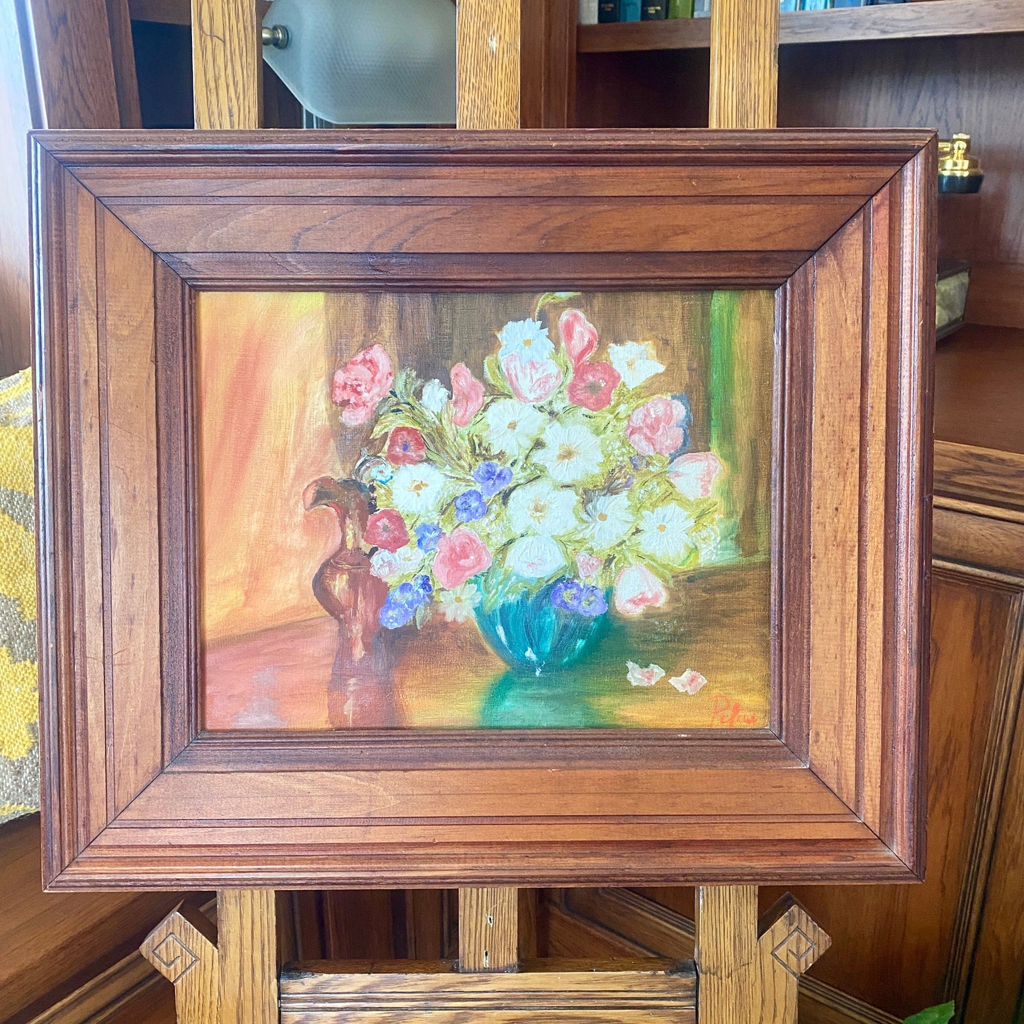 Medium Original Acrylic on Canvas by Pilar