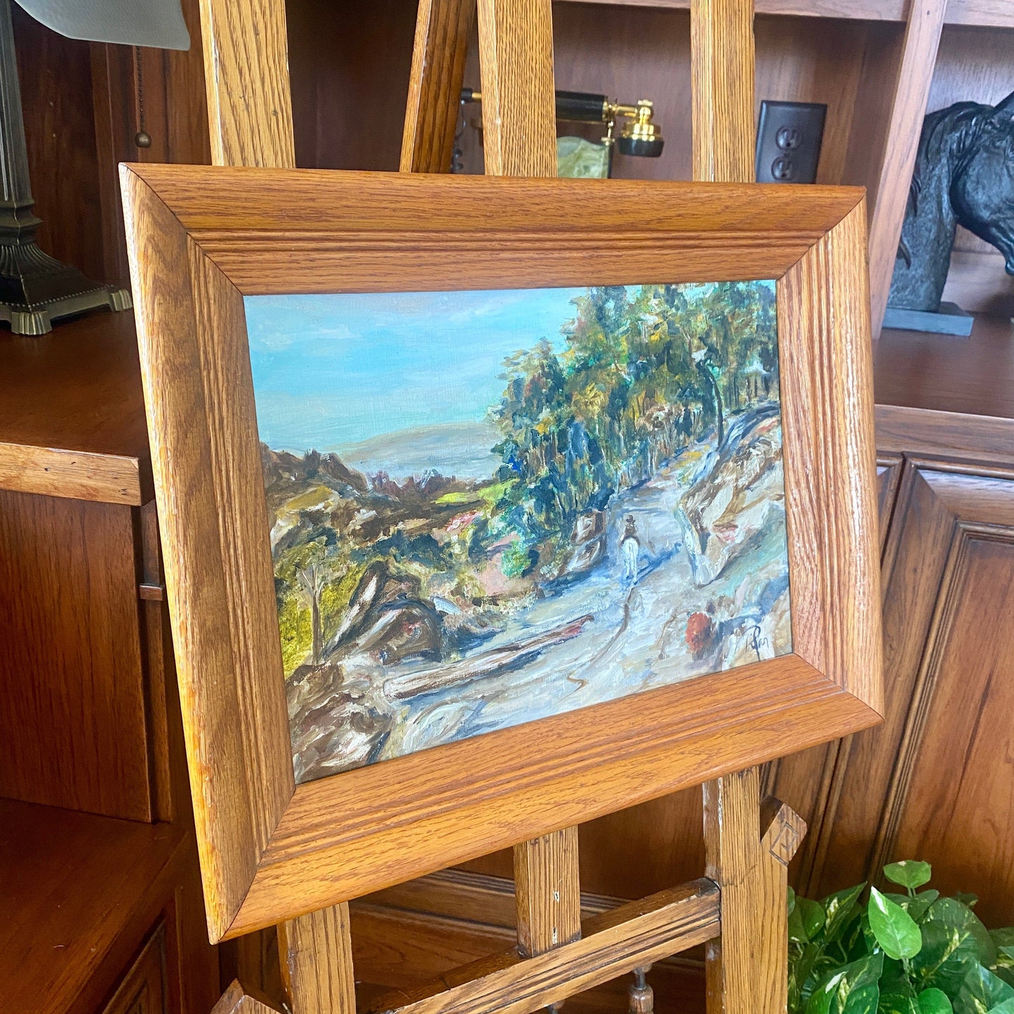 Original 'Horseback Ride' Acrylic on Canvas by Pilar