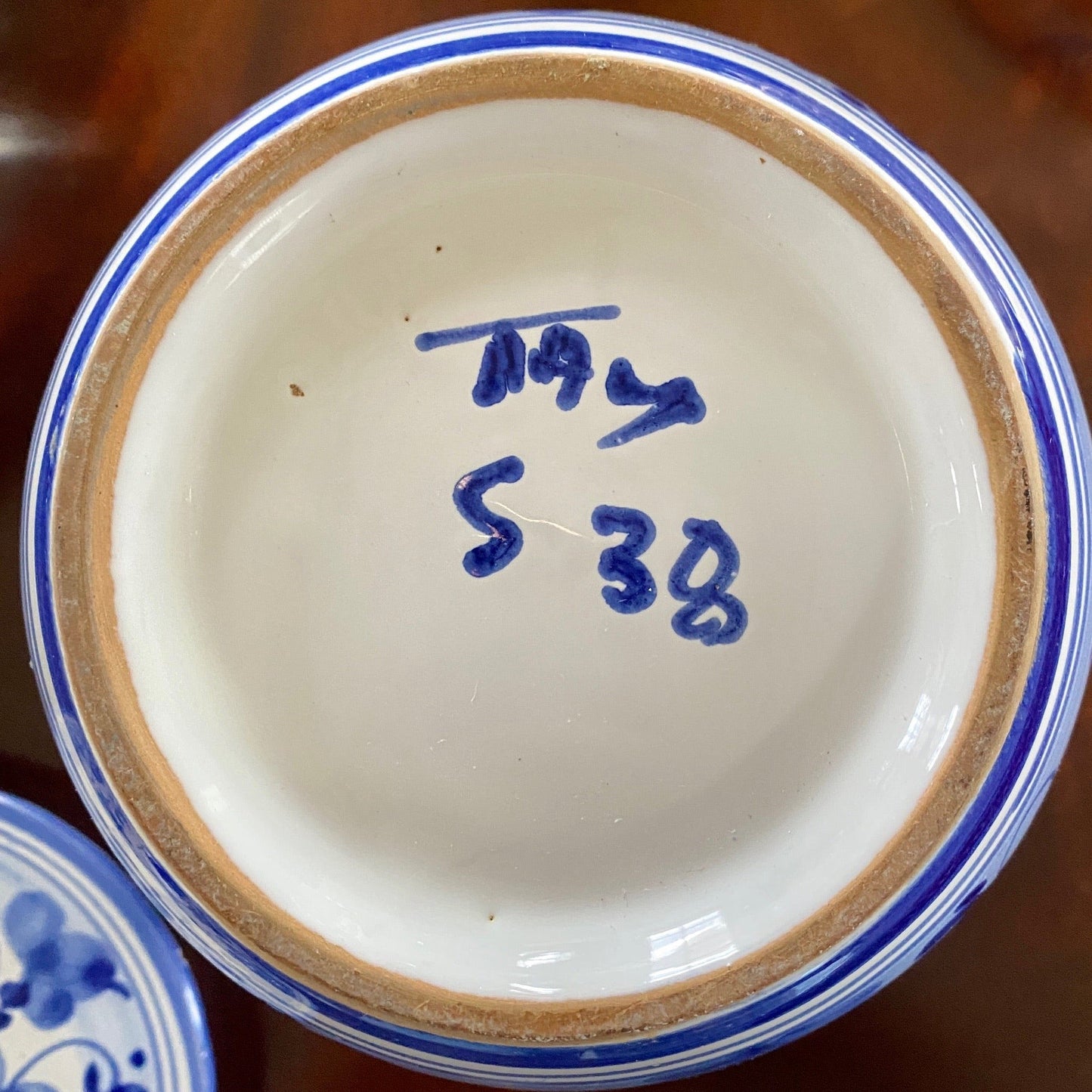 Deruta Hand Painted Cookie Jar