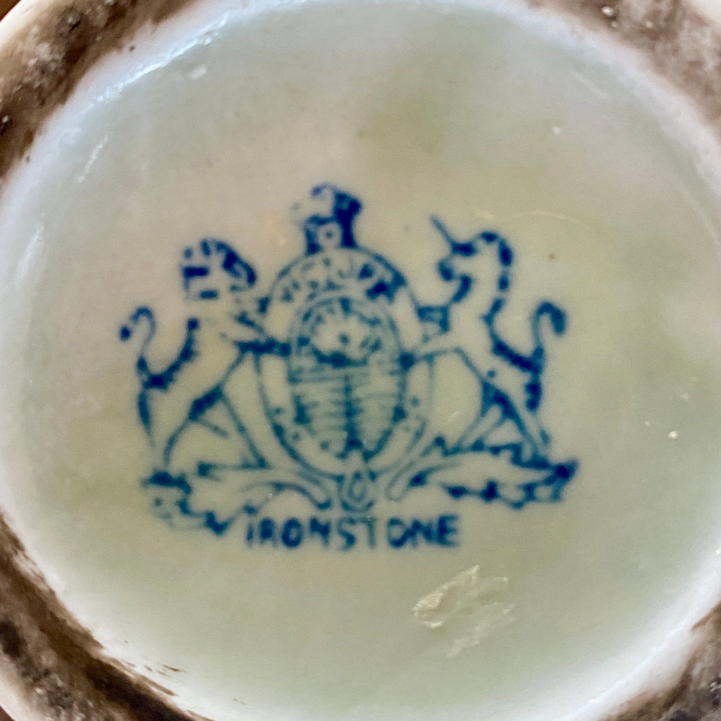 Victoria Ironstone Blue and White Vase