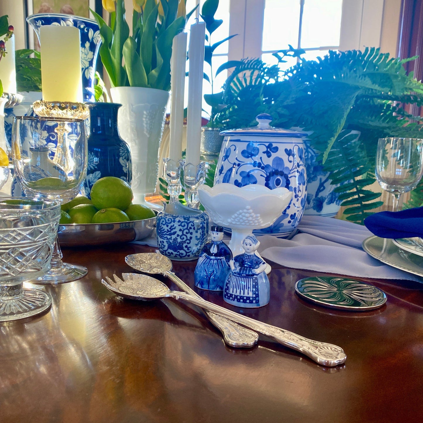 Sterling Plated English Serving Utensils