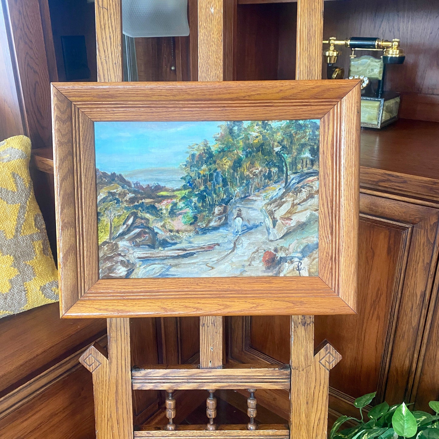 Original 'Horseback Ride' Acrylic on Canvas by Pilar