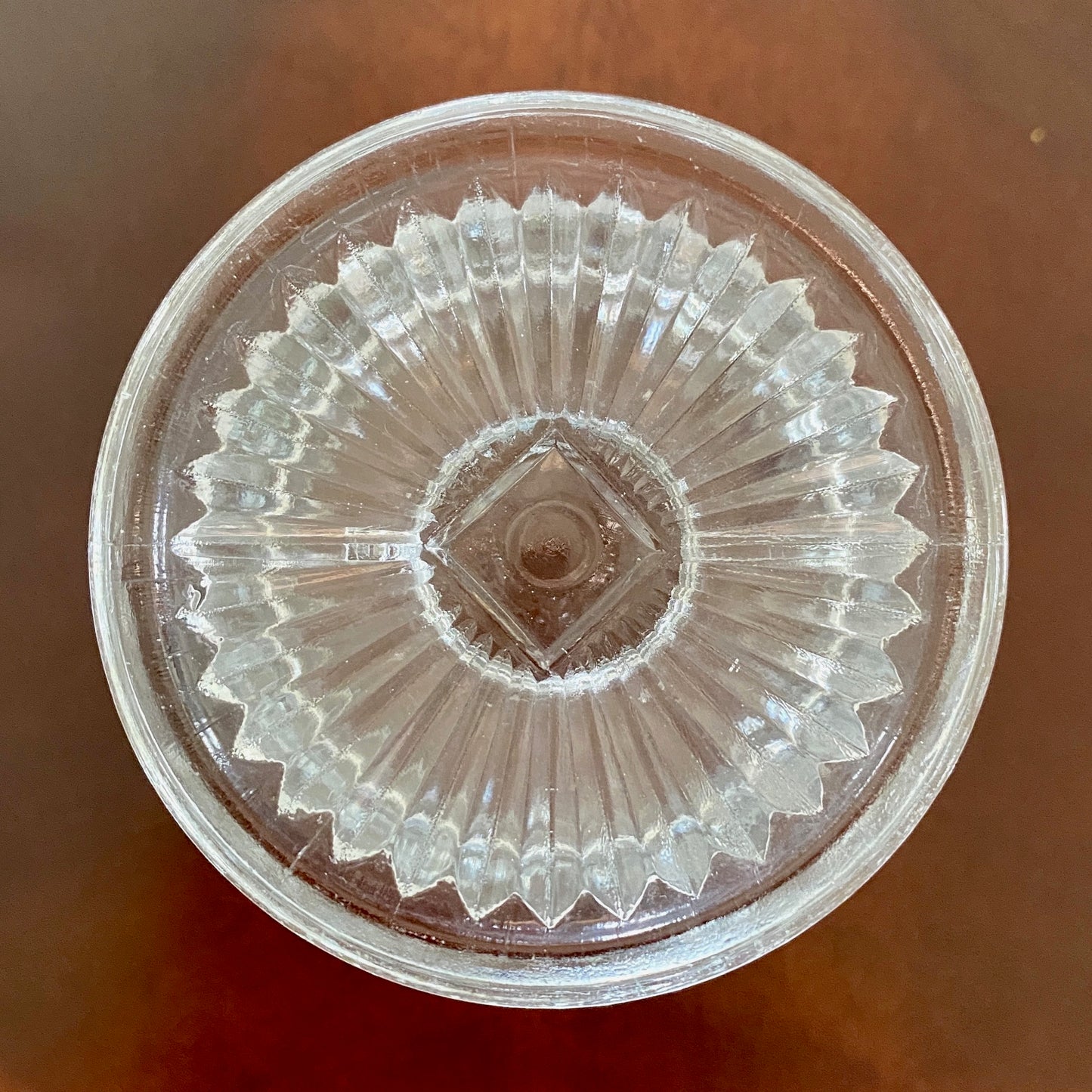 Set of Four Hazel Atlas Glass Co Wine or Sherbert Glasses
