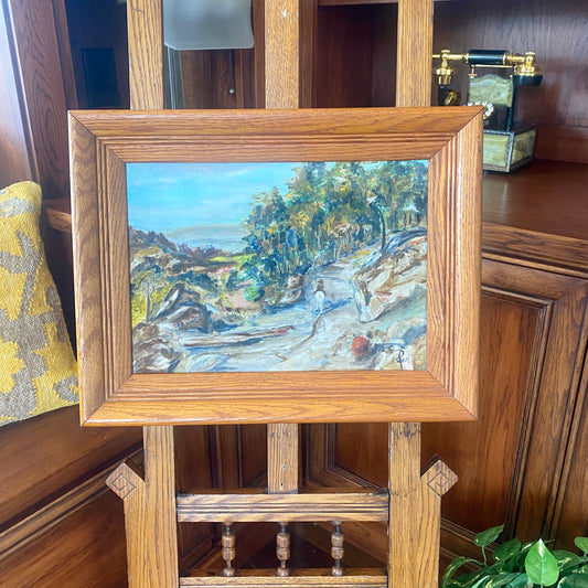 Original 'Horseback Ride' Acrylic on Canvas by Pilar