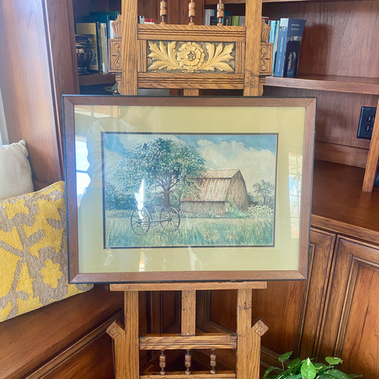 Large Original Watercolor by G.H. Bell